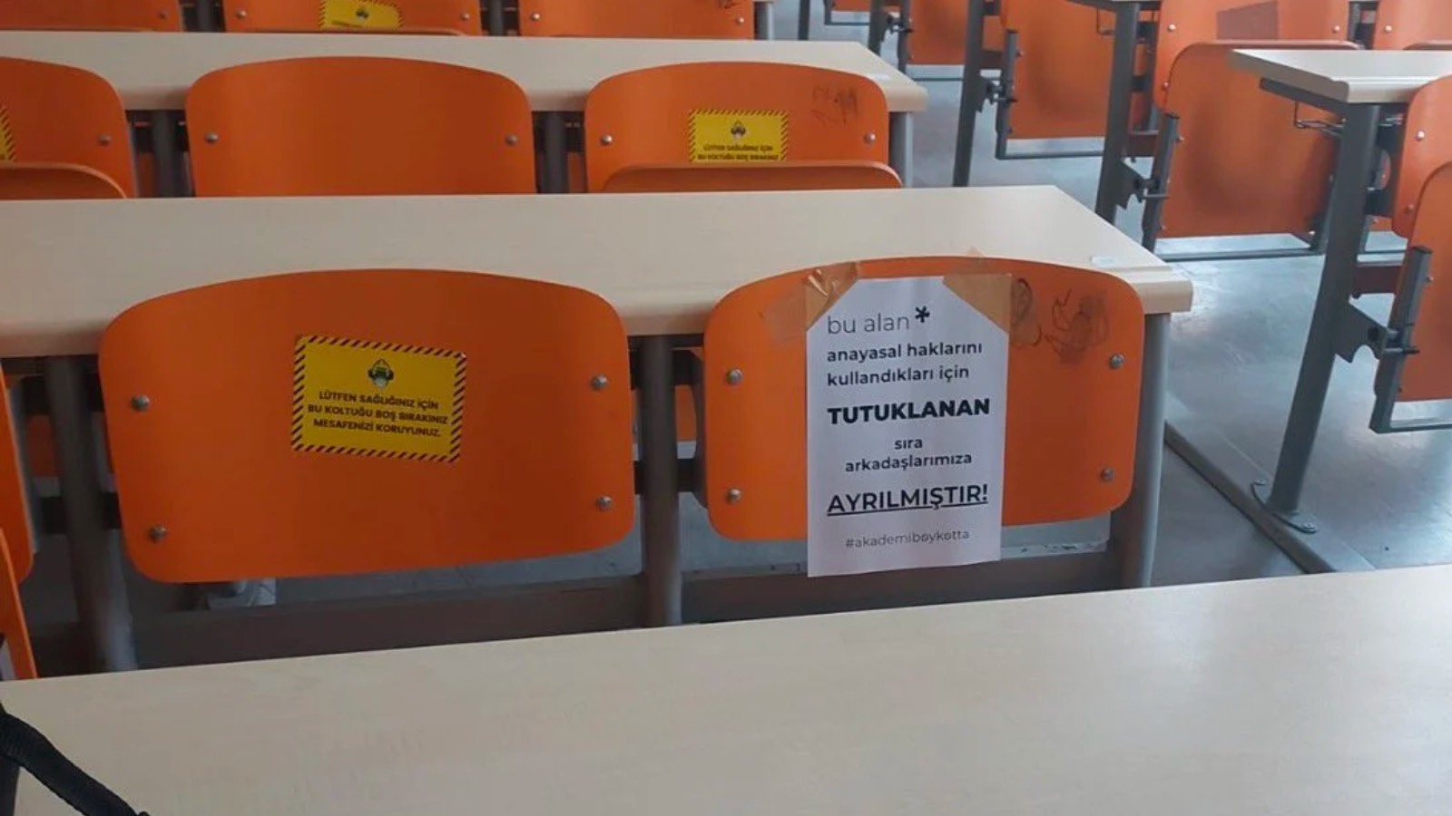 YTÜ de vize sınavları boykot ediliyor