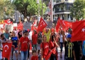 Fenerbahçeliler Teröre Karşı Yürdü