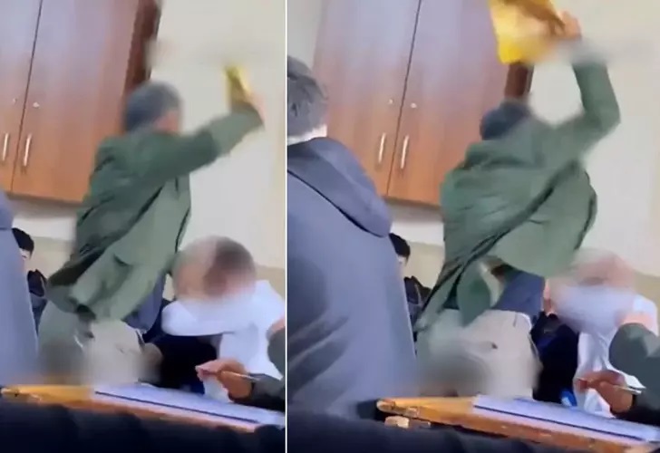 Öğrencisini döven öğretmen serbest bırakıldı!