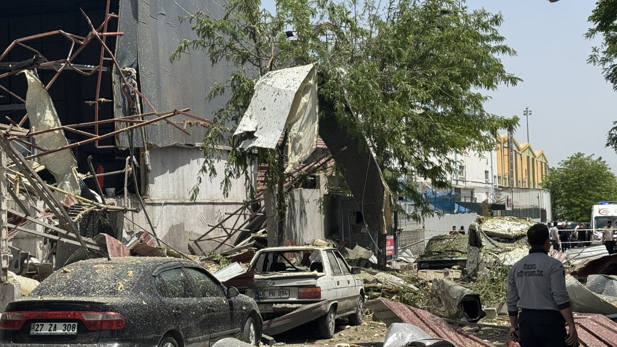 Gaziantep’te halı fabrikasında patlama