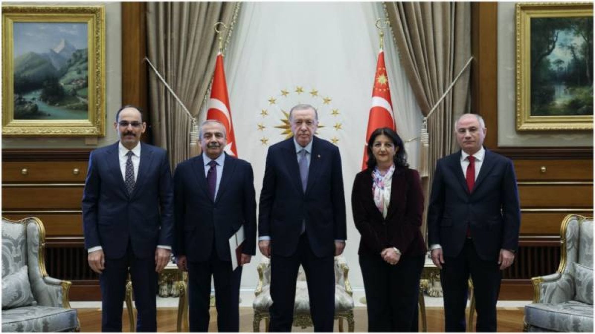 DEM Heyeti Erdoğan ile görüşüyor