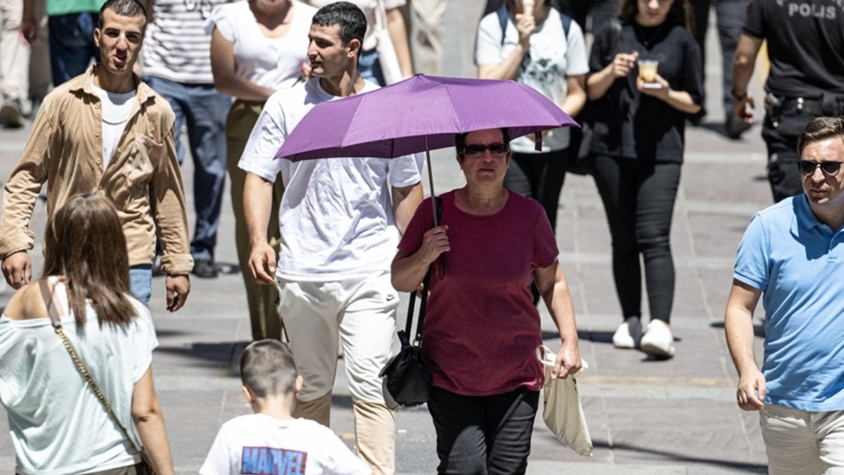 Ankara için  sıcak hava  uyarısı