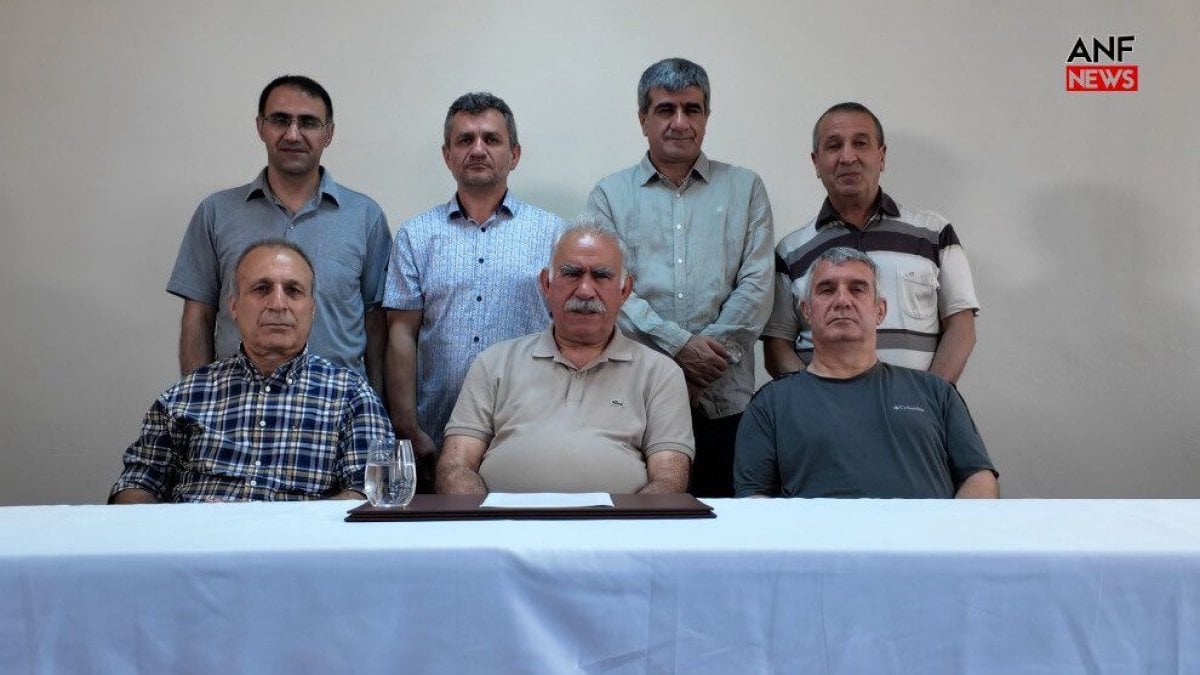 İmralı dan yeni fotoğraf servis edildi