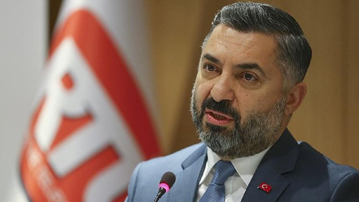 RTÜK Başkanı Şahin den yayın cezalarına ilişkin açıklama