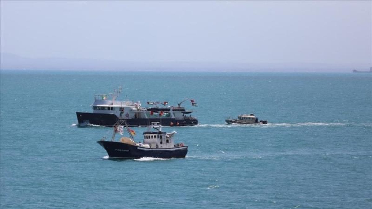 Sumud Filosu Gazze ye ulaşıyor