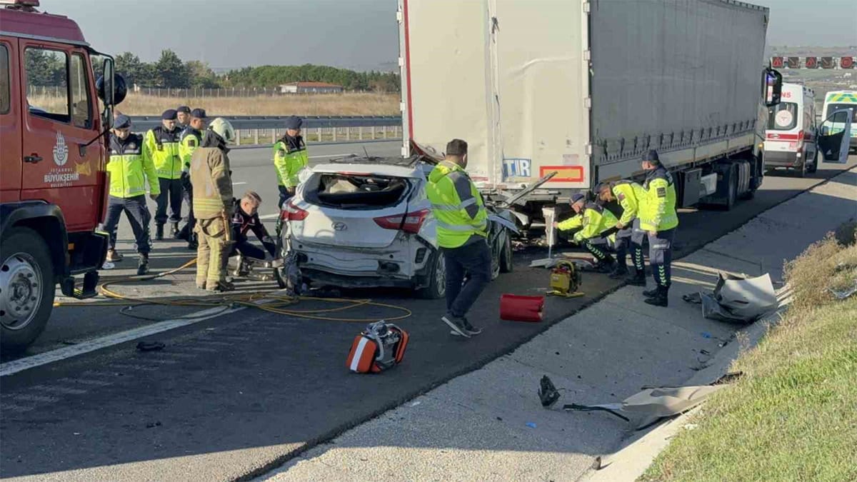 Silivri’de feci kaza: 1 ölü