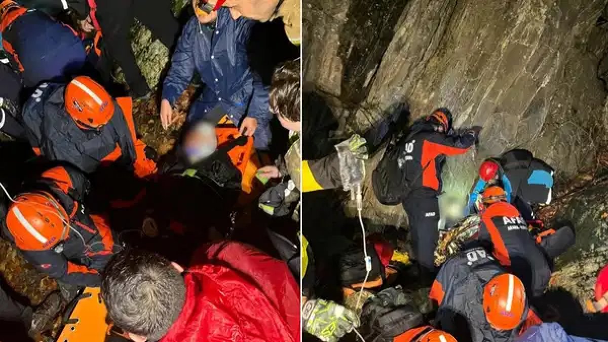 Kaybolan iki çocuktan biri düşerek hayatını kaybetti