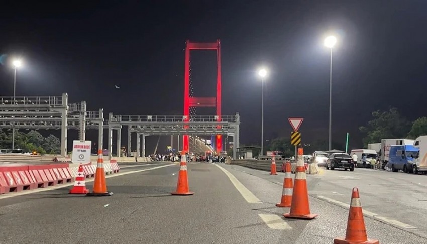 15 Temmuz Şehitler Köprüsü trafiğe kapatılıyor