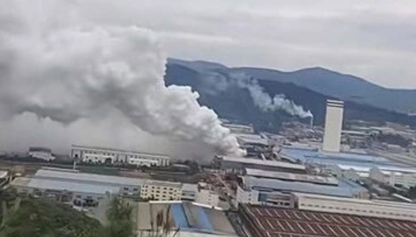 Çin’de kimya tesisinde yangın: Yüzlerce kişi tahliye edildi