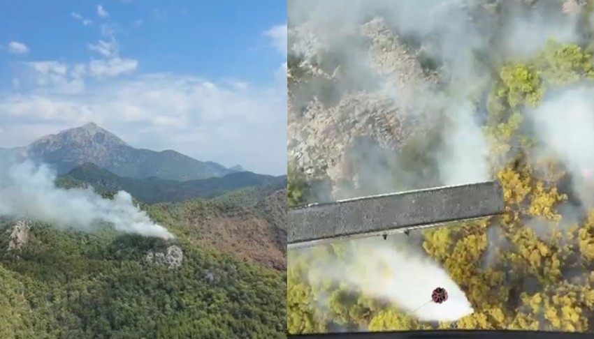Antalya'da orman yangını