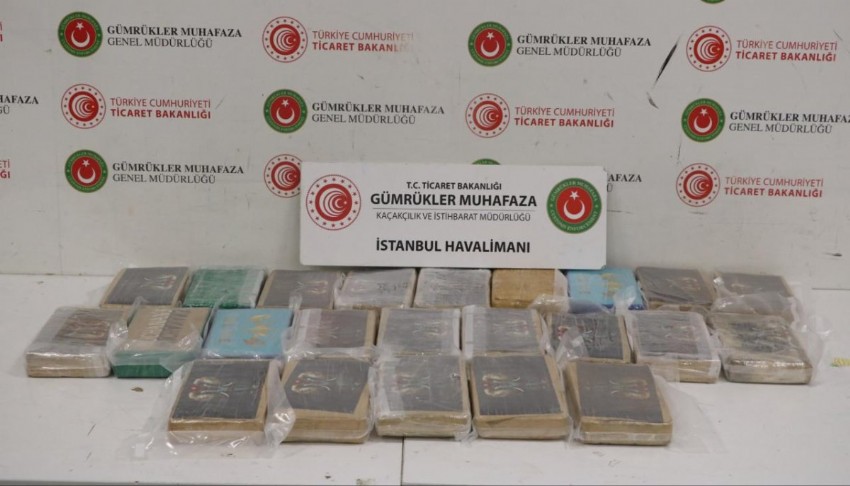 İstanbul Havalimanı'nda uyuşturucu operasyonu