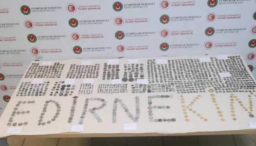 İki gümrük kapısında 7 bin 160 tarihi eser ele geçirildi
