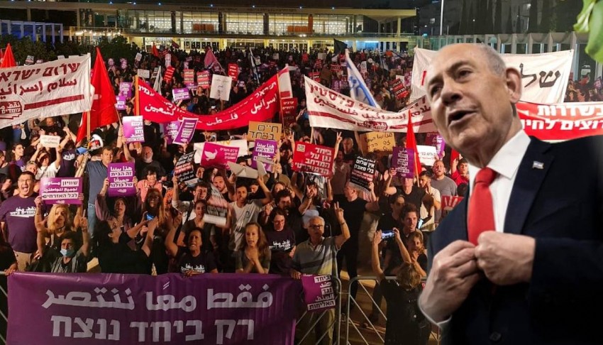 İsrail’de Netanyahu istifa etsin, Yahudi-Arap hükümeti kurulsun talebi