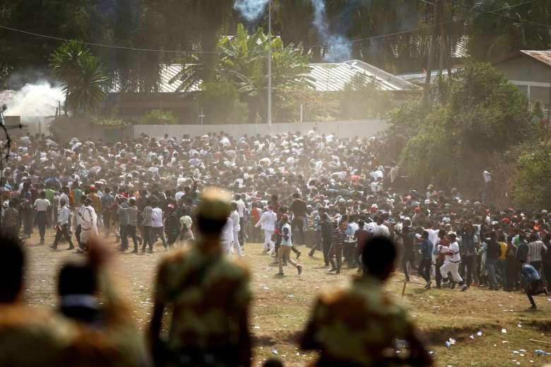 Etiyopya daki gösterilerde 67 kişi öldü