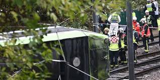 Londra da tramvay kazası!