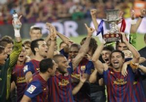 Süper Kupa Barça nın: 3-2