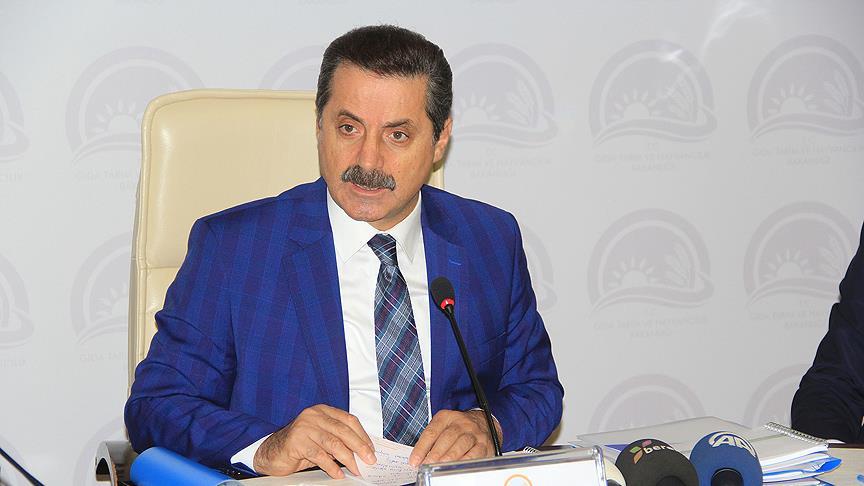 Gıda, Tarım ve Hayvancılık Bakanı Çelik: