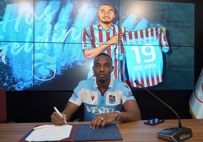 Trabzonspor, Bangaly Fode Koita ile 3 yıllık sözleşme imzalandı