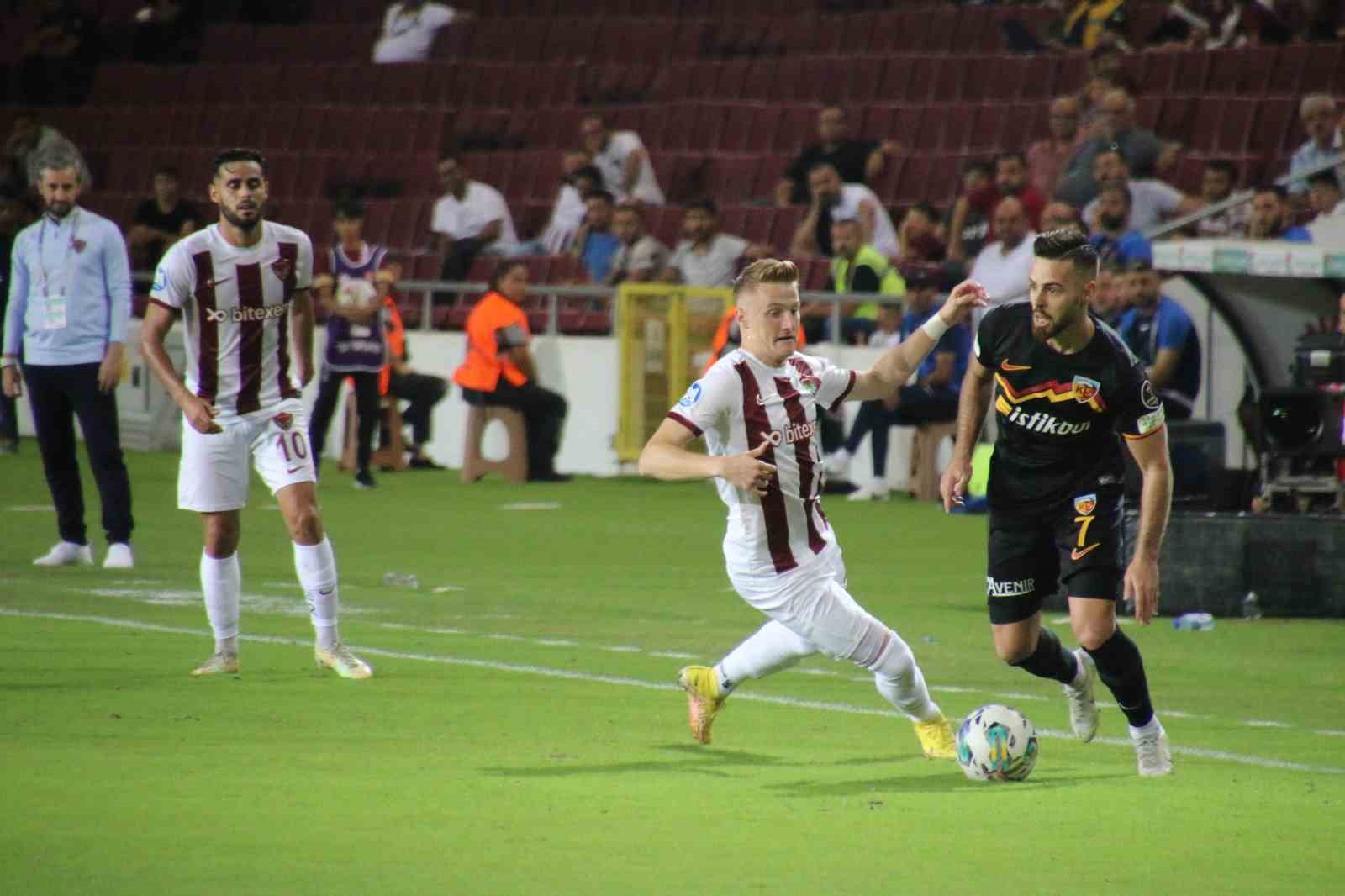 Hatayspor ile Kayserispor 7. kez karşı karşıya gelecek