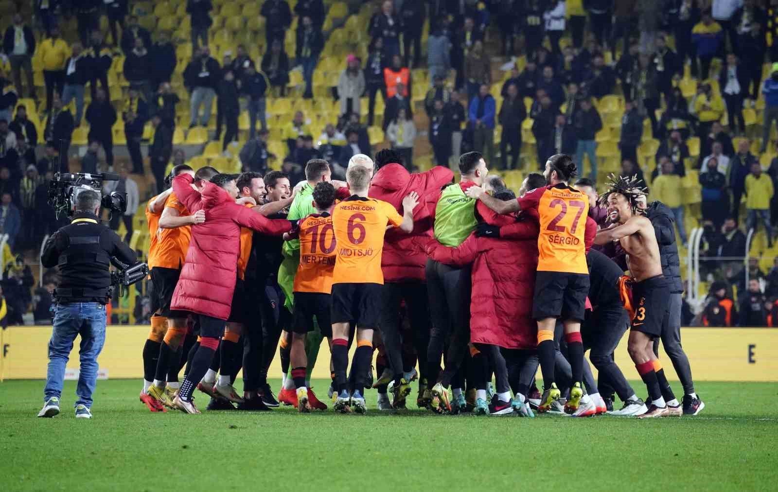 Galatasaray, Kadıköy’deki son 5 derbinin 3’ünü kazandı