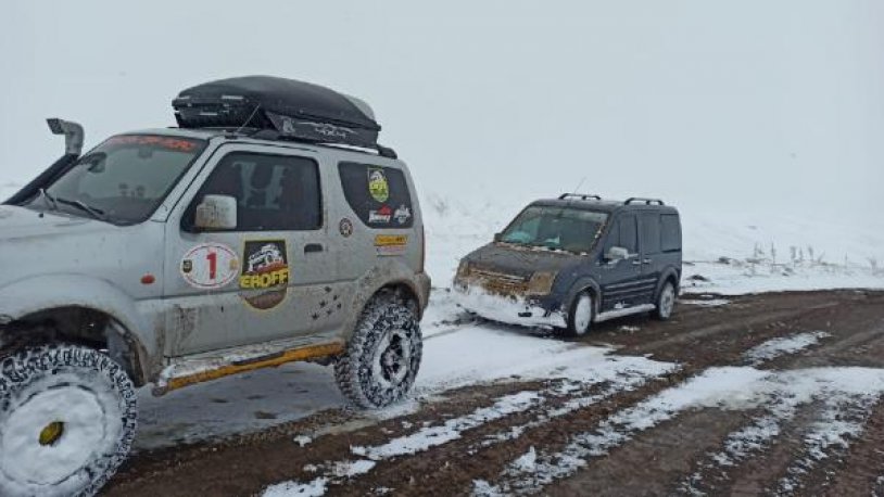 Erzincan ve Sivas ta mayıs ayında kar yağdı!