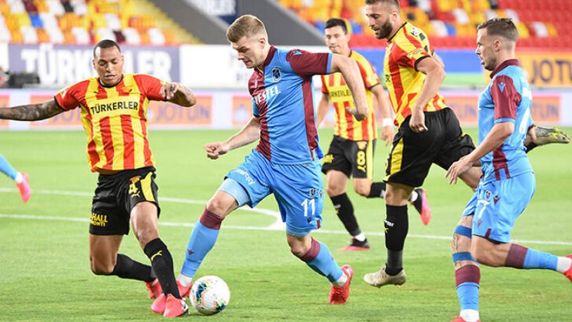 Trabzonspor, zirve yarışında kayıp yaşamadı