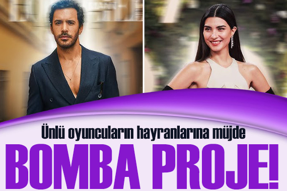 Barış Arduç ve Tuba Büyüküstün ü buluşturan filmden ilk kareler