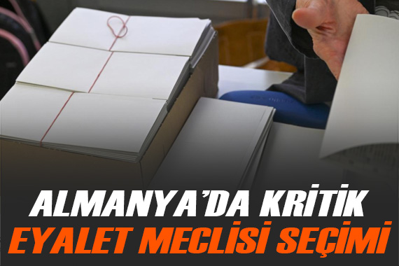 Almanya da kritik eyalet meclisi seçimi