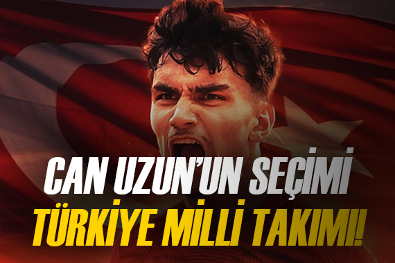 Can Uzun milli takım tercihini Türkiye den yana kullandı