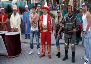 Marmaris te Ruslara Mehterli Sürpriz!