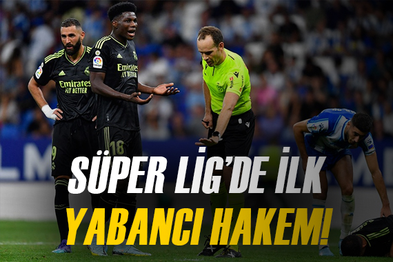 Süper Lig de ilk yabancı VAR açıklandı