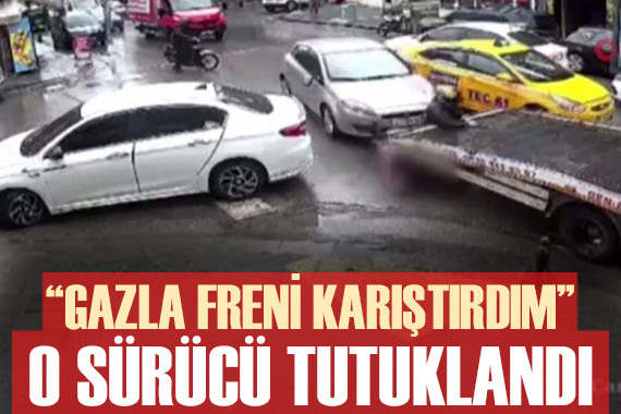 Aynasını kıran motokuryeyi ezen sürücü tutuklandı