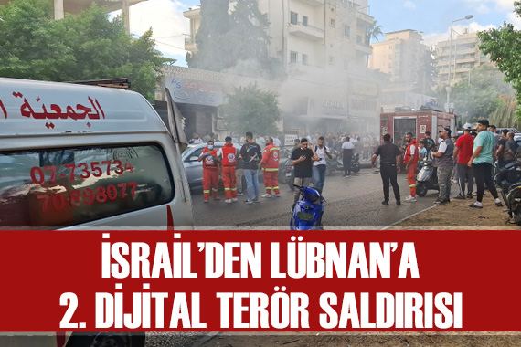 İsrail den Lübnan a 2. dijital terör saldırısı