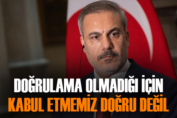 Dışişleri Bakanı Fidan dan  Yahya Sinvar  sözleri