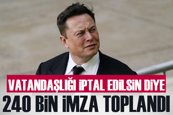 Kanada da  Musk ın vatandaşlığı iptal edilsin  kampanyasI