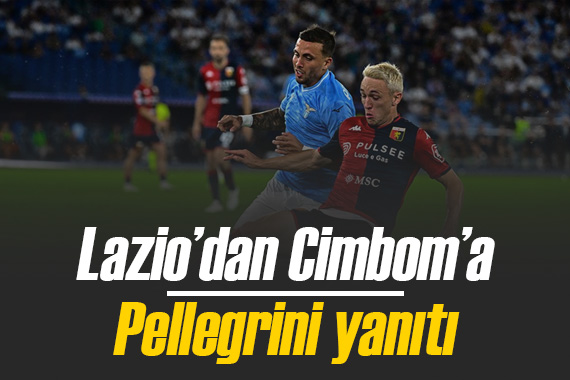 Lazio, Galatasaray a Pellegrini için cevap geldi