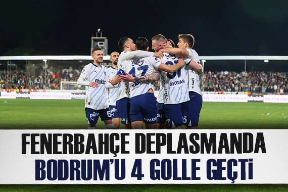 Fenerbahçe den deplasmanda bol gollü galibiyet