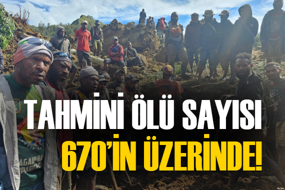 Papua Yeni Gine de heyelan: Can kaybı 670 in üzerinde