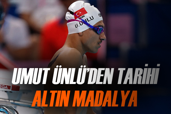 Umut Ünlü den Türk spor tarihine geçen altın madalya