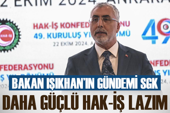  SGK yı sıfırdan aldık dünyaya örnek olacak bir sisteme dönüştürdük 
