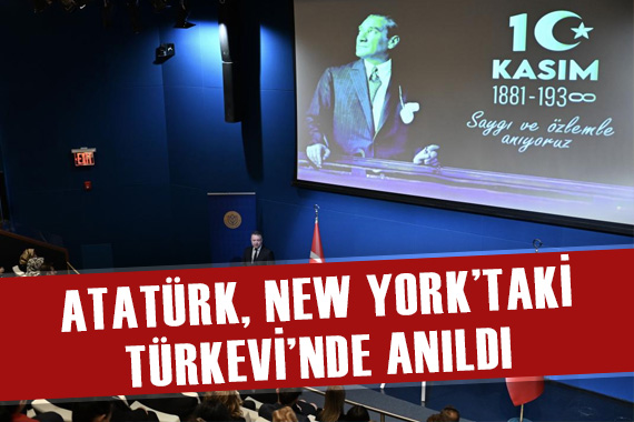 Atatürk, Türkevi nde düzenlenen törenle anıldı