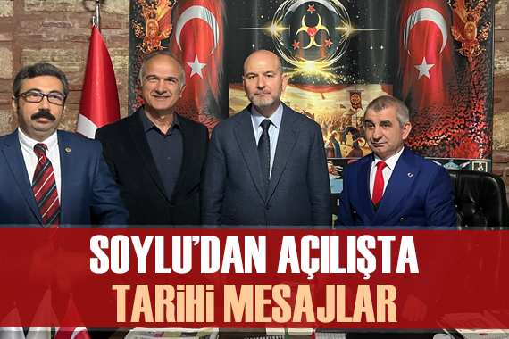 Süleyman Soylu Bulgaristan Türkleri Kültür ve Hizmet Derneği açılışında konuştu