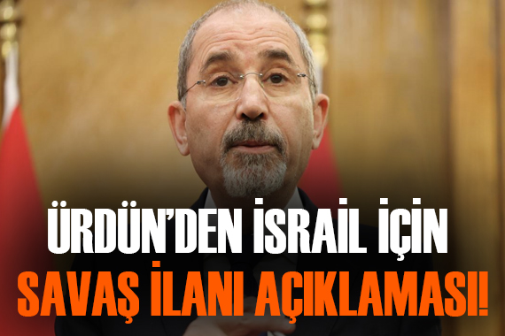 Ürdün: İsrail in Filistinlileri ülkemize tehcir etmeye yönelik girişimlerini savaş ilanı kabul edeceğiz
