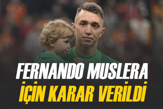 Fernando Muslera ile tamam mı, devam mı?
