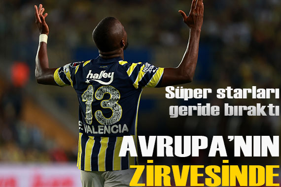 Avrupa nın zirvesindeki adam: Enner Valencia