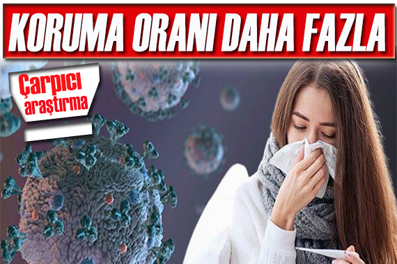 Çarpıcı araştırma: Grip olanın Koronavirüse karşı koruması daha fazla