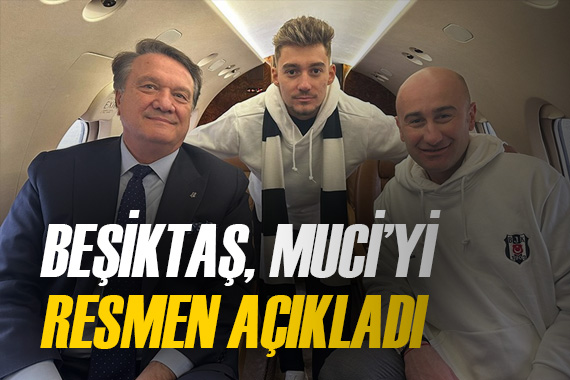 Beşiktaş, Ernest Muci yi resmen açıkladı