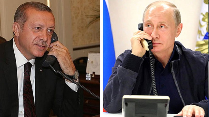Erdoğan dan Putin e  Karabağ  telefonu