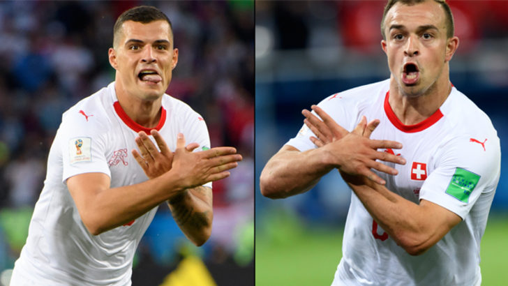 FIFA dan Shaqiri ve Xhaka ya ceza