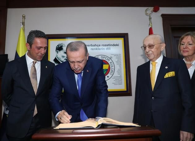 Erdoğan, F.Bahçe Yüksek Divan Kurulu Üyesi oldu: Gönül ferman dinlemiyor